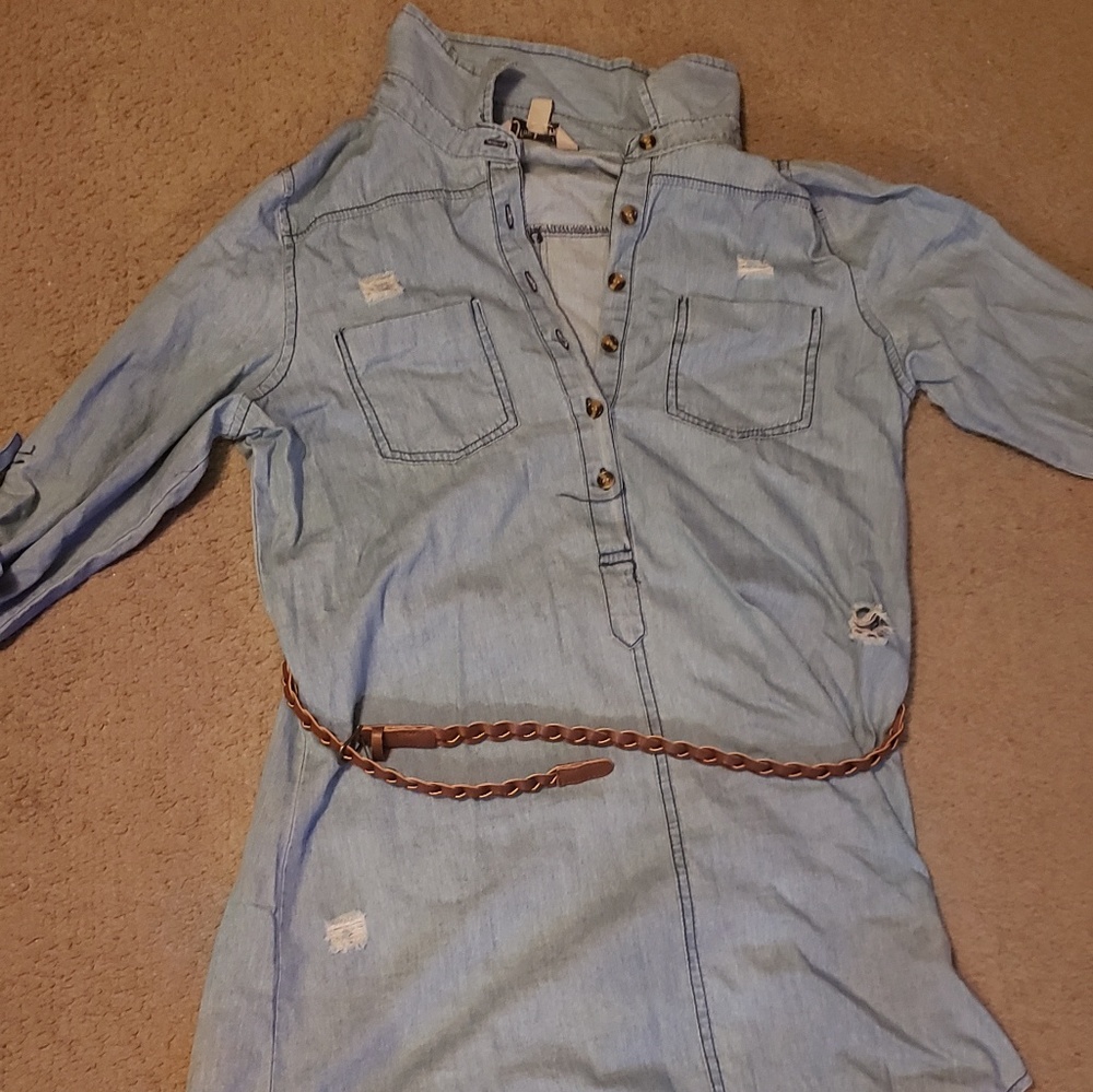 Boutique denim dress
